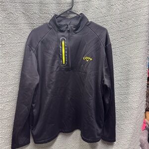 Callaway Black and Gray Pullover
